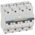 LEGRAND - Magnetotérmico DX³ 25kA - 4P - 400V~ - 80A - curva D