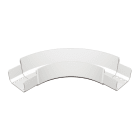 LEGRAND - Ángulo plano con tapa OMEGA - 500x100- Gris RAL 7030