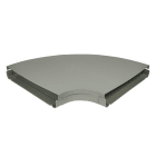 LEGRAND - Ángulo plano con tapa OMEGA - 600x100- Gris RAL 7030