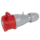 LEGRAND - Base aérea P17 PRO. 3P+N+T, 32A, 380/415 V~, IP44. Color rojo