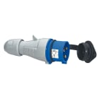 LEGRAND - Clavija aérea P17 PRO. 2P+T, 32A, 200/250 V~, IP44. Color azul