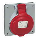 LEGRAND - Bases para cuadros entreejes unificado P17 PRO. 3P+N+T, 32A, 380/415V~, IP44. Color rojo