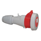 LEGRAND - Base aérea P17 PRO. 3P+T, 16A, 380/415 V~, IP66/67. Color rojo