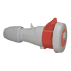 LEGRAND - Base aérea P17 PRO. 3P+N+T, 16A, 380/415 V~, IP66/67. Color rojo