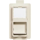BTICINO - Base RJ45 Magic - Cat. 5e - UTP - 1 módulo - Blanco