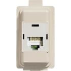 BTICINO - Base RJ45 Magic - Cat. 6 - STP - 1 módulo - Blanco