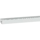 LEGRAND - Canal para cuadros de paredes perforadas - 40x80mm - gris claro sin halógenos