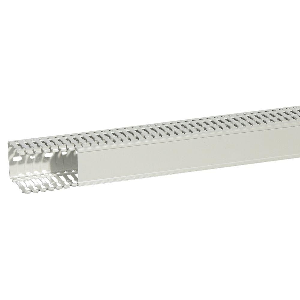 LEGRAND - Canal para cuadros de paredes perforadas - 60x80mm - gris claro sin halógenos