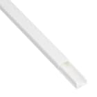 LEGRAND - Microcanal DLPlus 10x16 - 1 comp. - base adhesiva - L. 2m - Blanco