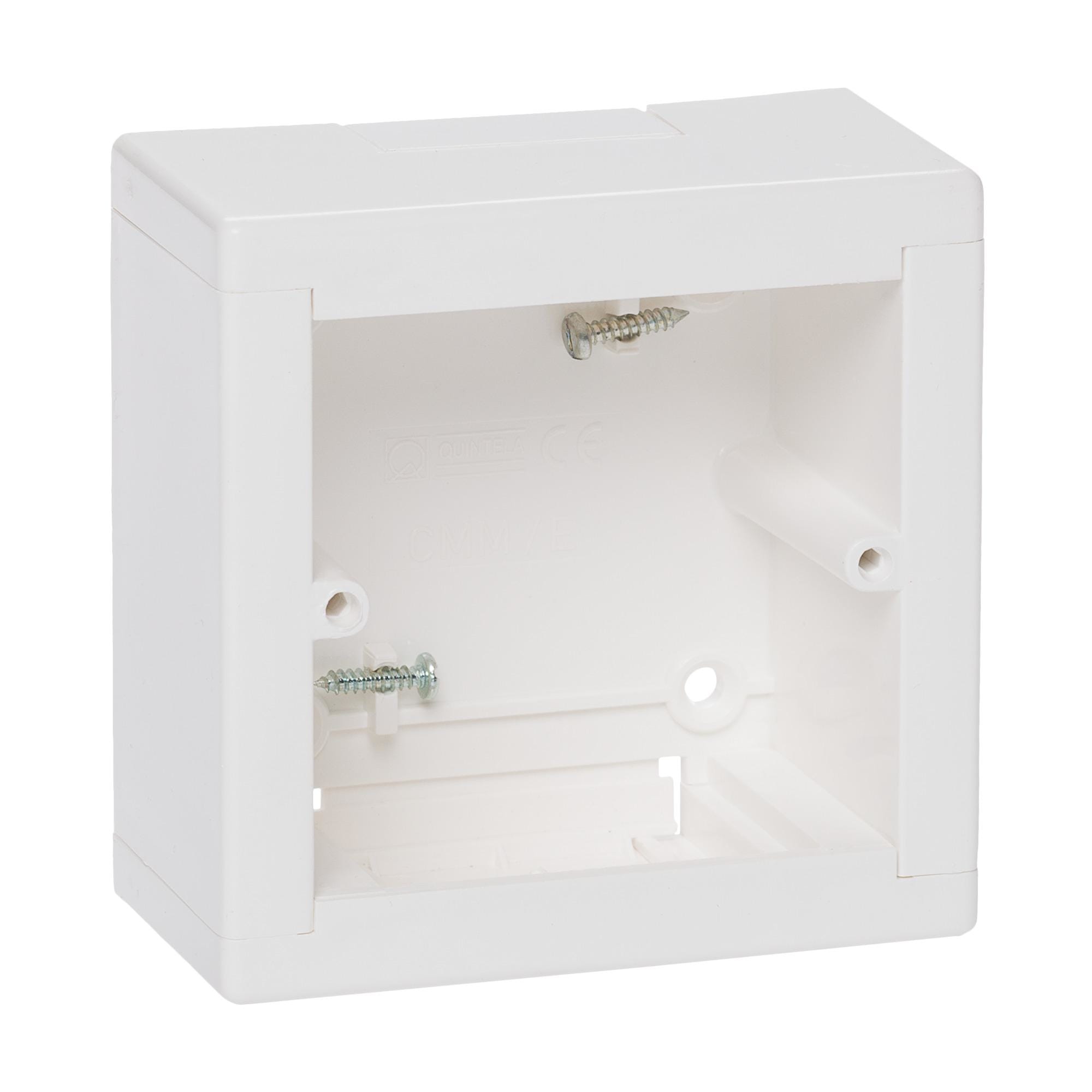 LEGRAND - Caja de superficie para instalación de mecanismos universales en Microcanal DLPlus