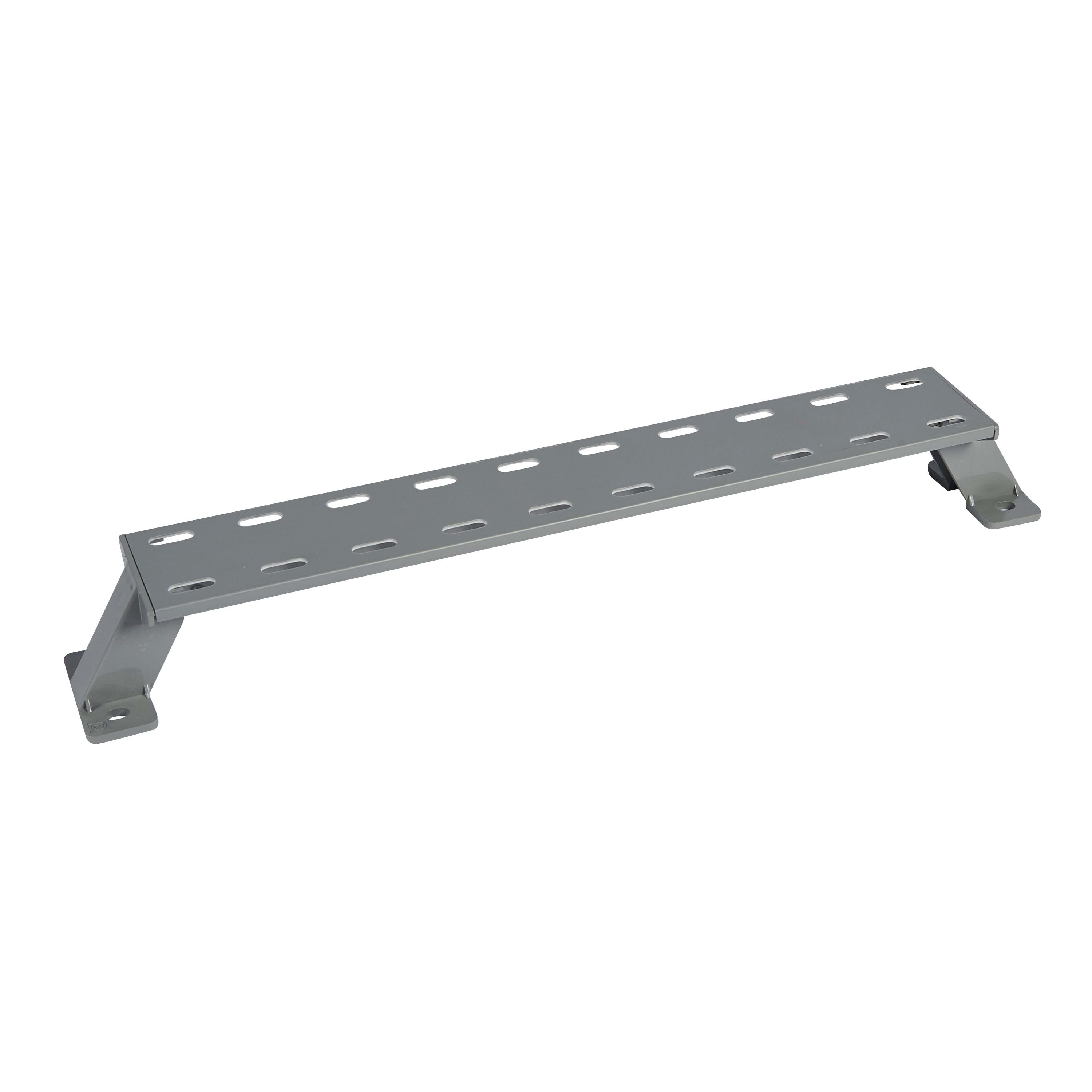 LEGRAND - Soporte vertical OMEGA - para bandejas de an. 500 mm - Gris RAL 7030