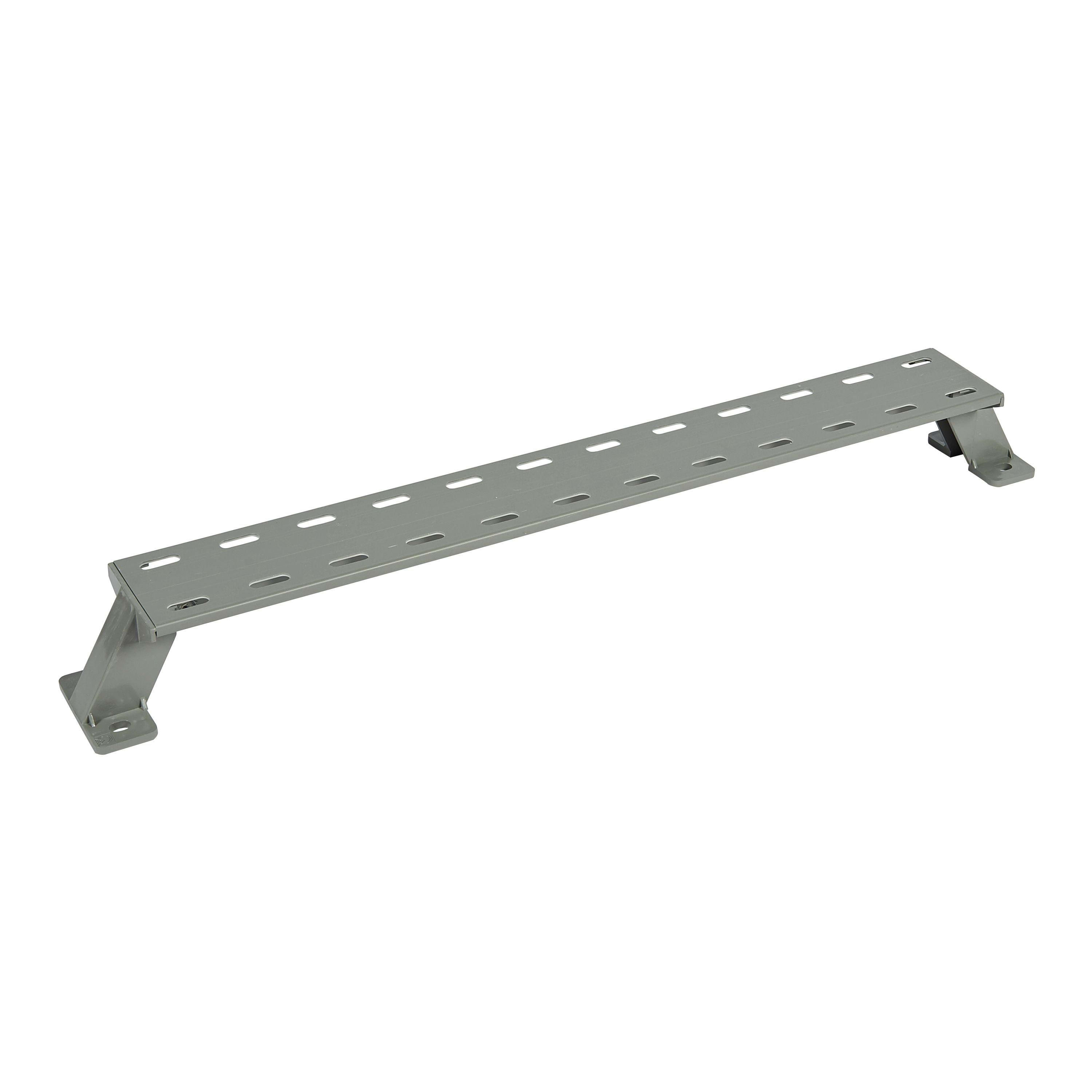 LEGRAND - Soporte vertical OMEGA - para bandejas de an. 600 mm - Gris RAL 7030