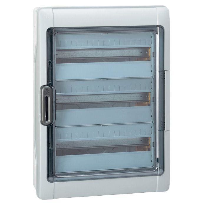 LEGRAND - Caja modular estanca Plexo³ - IP 65 - IK 09 - 3 filas de 18 módulos