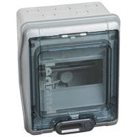 LEGRAND - Caja modular estanca Plexo³ - IP 65 - IK 09 - 6 módulos - 1 fila