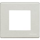 BTICINO - Placa embellecedora Magic de color resina marfil de 2 módulos