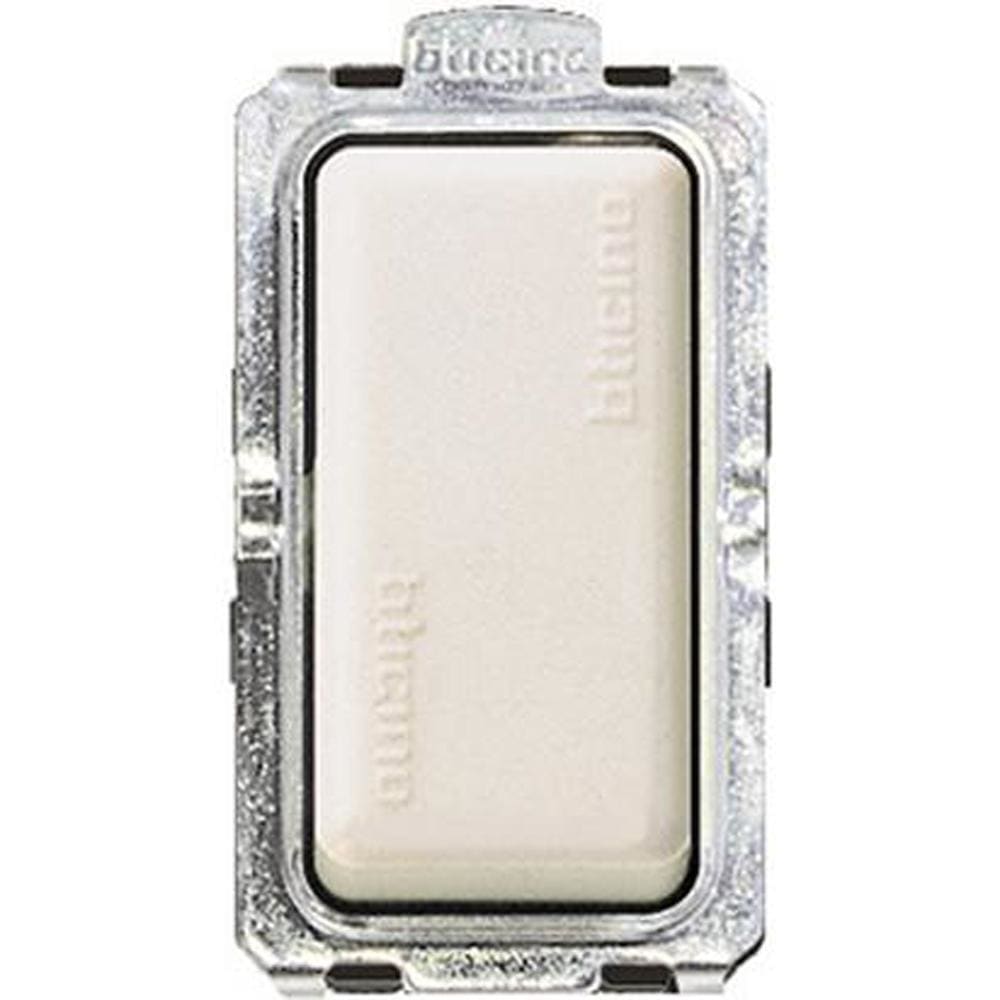 BTICINO - Conmutador Magic - luminoso - 16 AX-250 V~ - borne a tornillo - Marfil