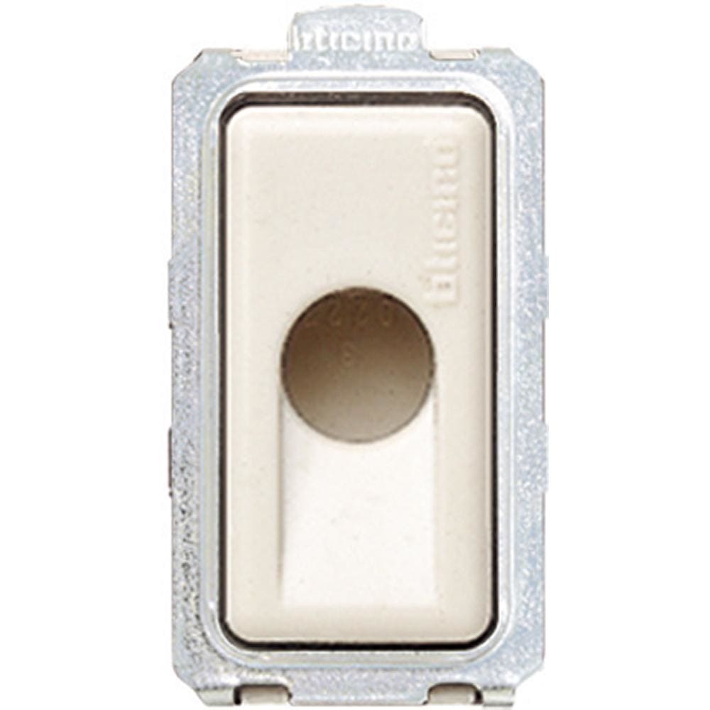 BTICINO - Salida de cables Magic Ø 9mm - 1 módulo - Marfil