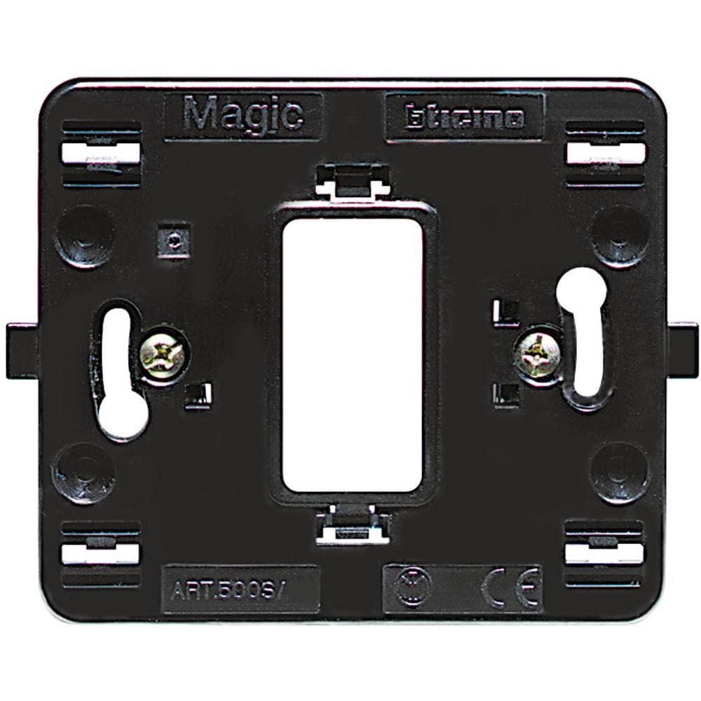 BTICINO - Soporte para mecanismos Magic 1 módulo