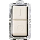 BTICINO - Interruptor bipolar Magic - 16 AX-250 V~ - Marfil