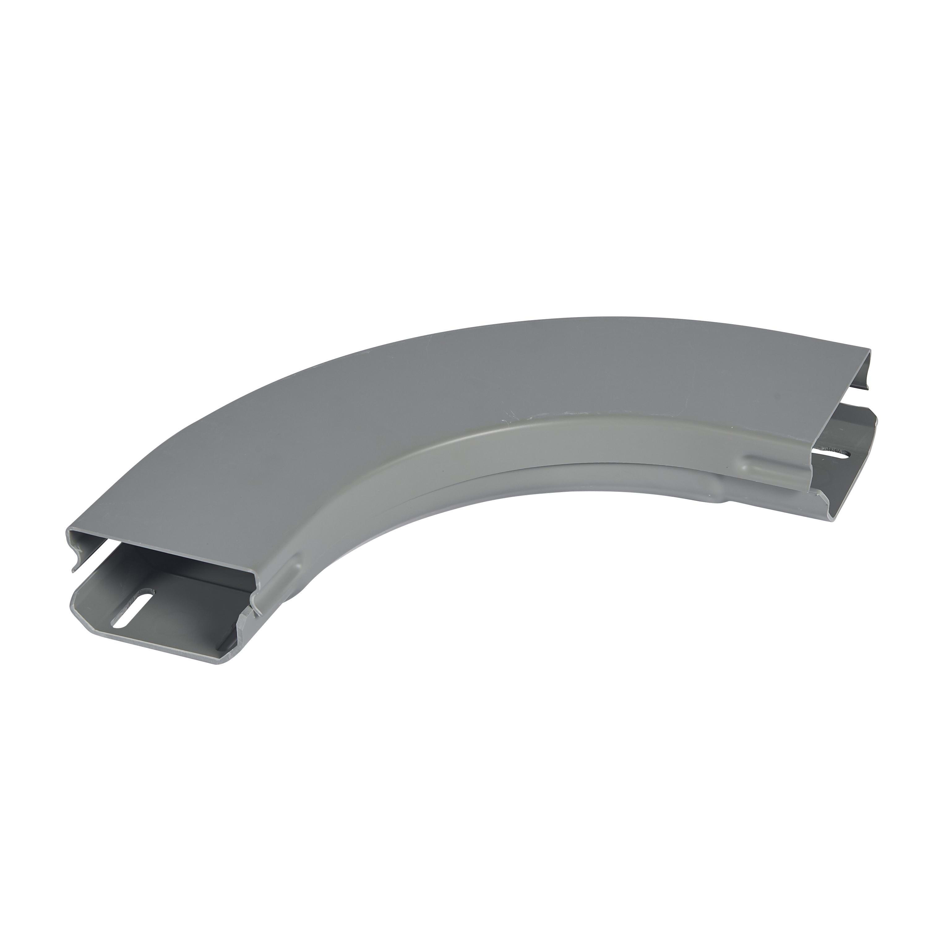 LEGRAND - Ángulo plano con tapa OMEGA - 100x50- Gris RAL 7030