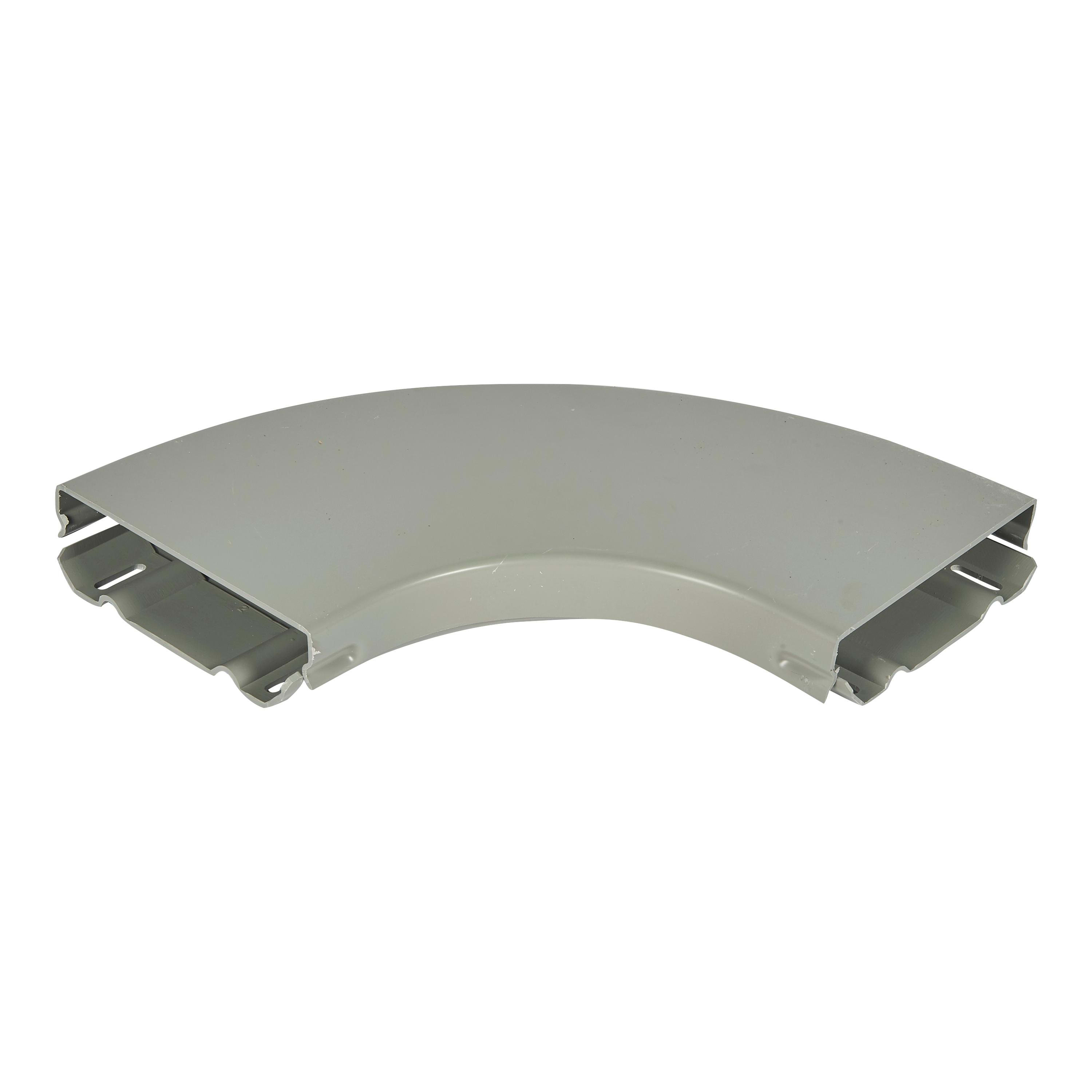 LEGRAND - Ángulo plano con tapa OMEGA - 200x50- Gris RAL 7030
