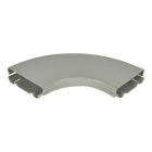 LEGRAND - Ángulo plano con tapa OMEGA - 200x50- Gris RAL 7030
