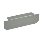 LEGRAND - Tapa final con tapa OMEGA - 200x50- Gris RAL 7030