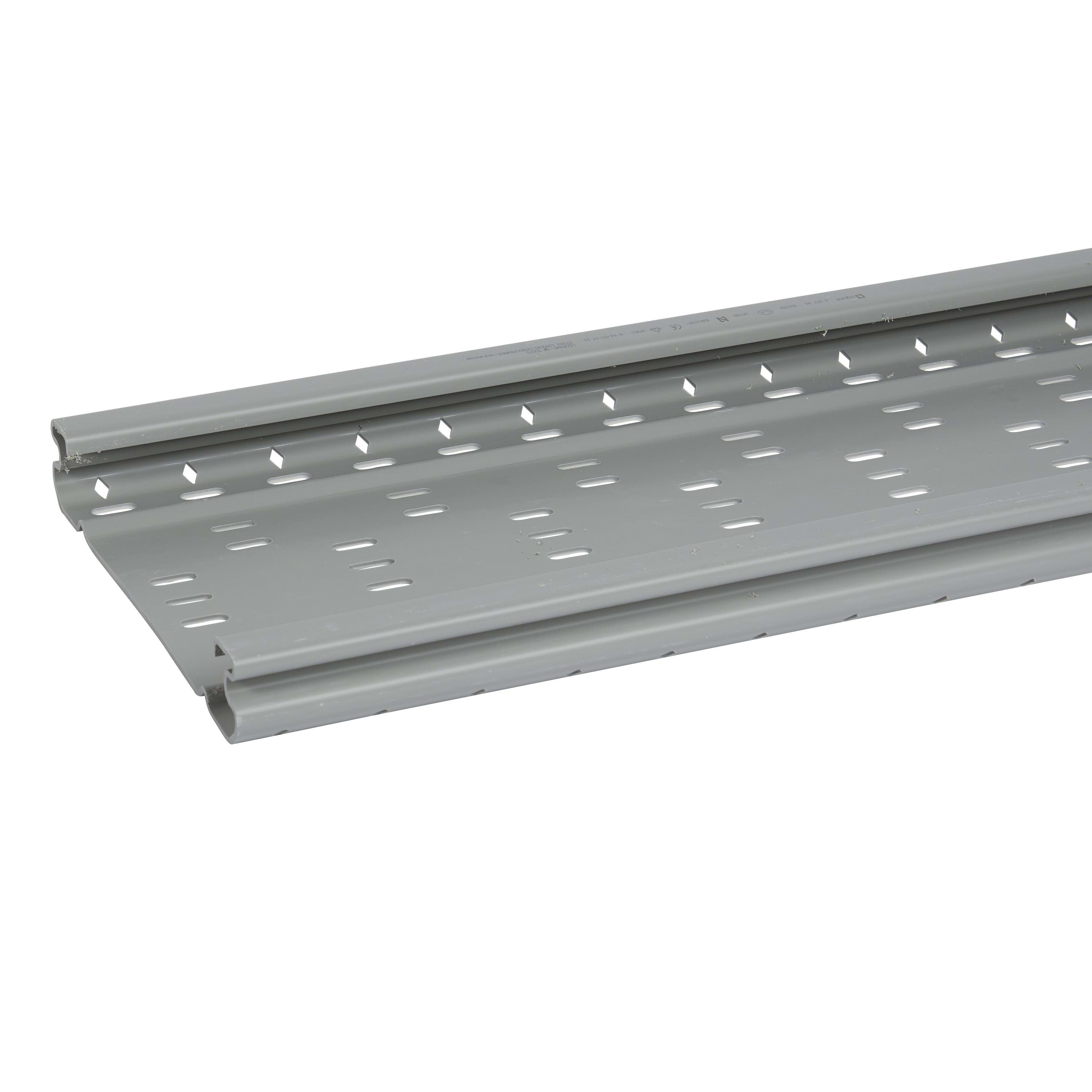 LEGRAND - Bandeja portacables OMEGA - 300x50 - Perforada - 3 mt - Gris RAL7030