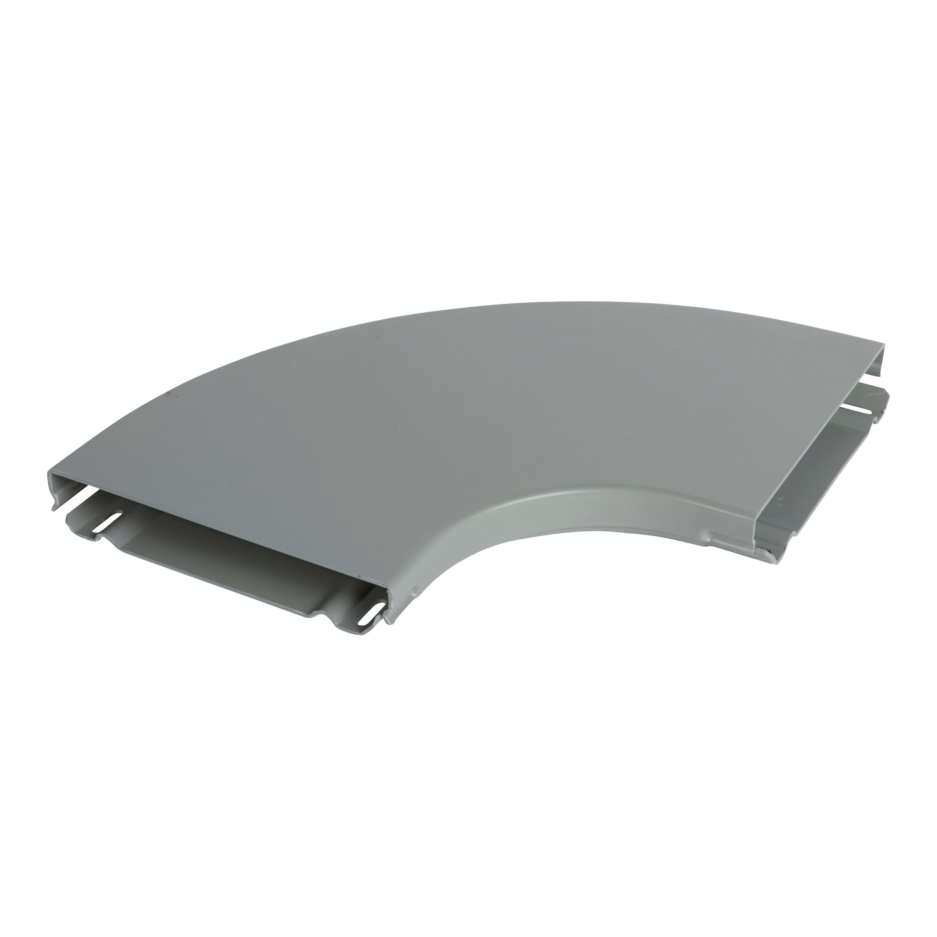 LEGRAND - Ángulo plano con tapa OMEGA - 300x50- Gris RAL 7030