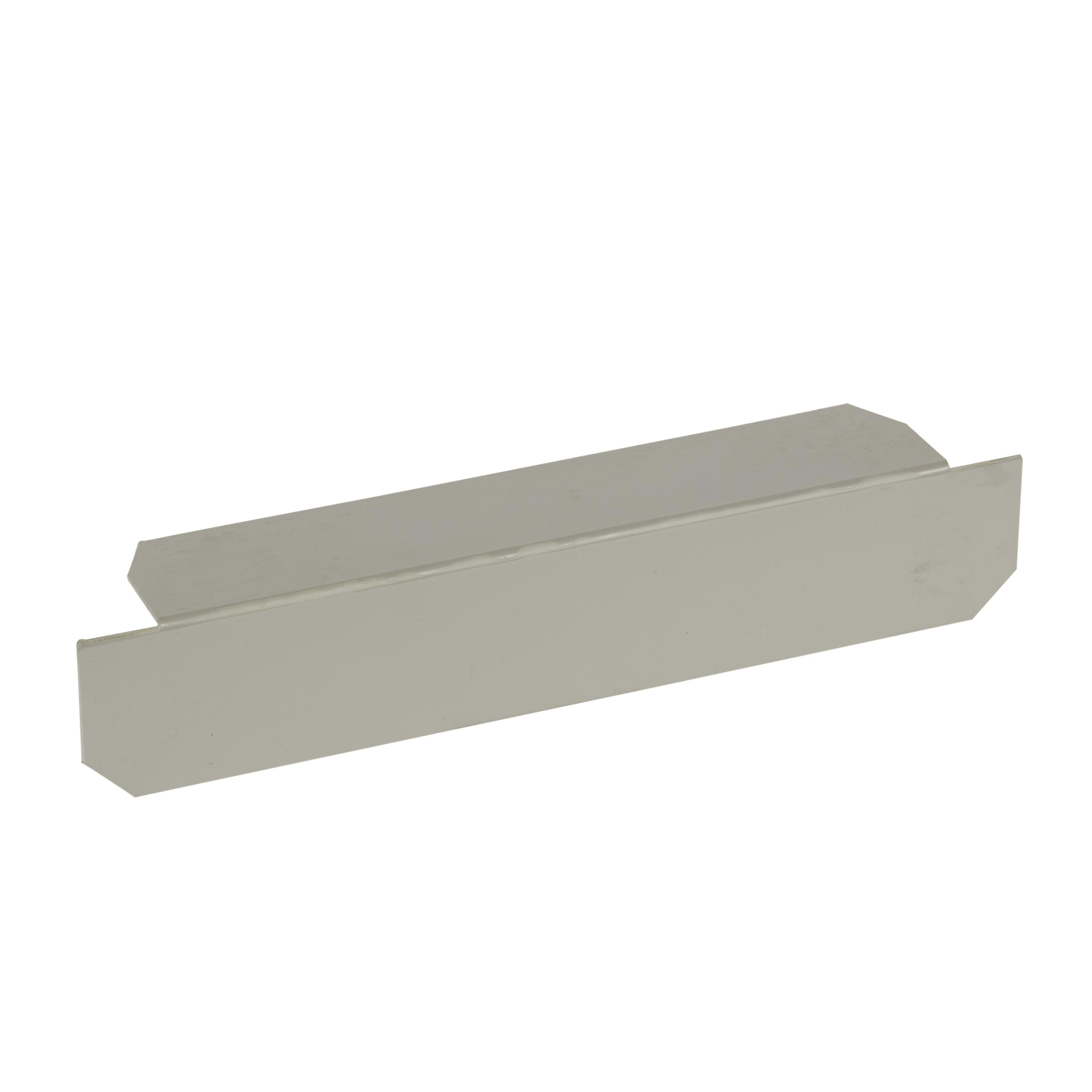 LEGRAND - Tapa final con tapa OMEGA - 300x50- Gris RAL 7030