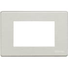BTICINO - Placa embellecedora Magic de color oxidal de 3 módulos