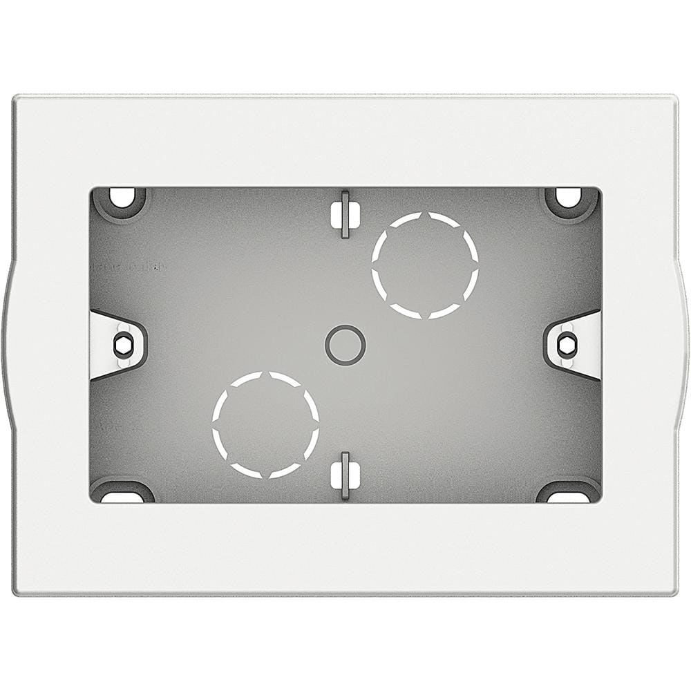 BTICINO - Caja de superficie Bticino. 3 módulos. Rectangular. Blanco