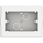 BTICINO - Caja de superficie Bticino. 3 módulos. Rectangular. Blanco