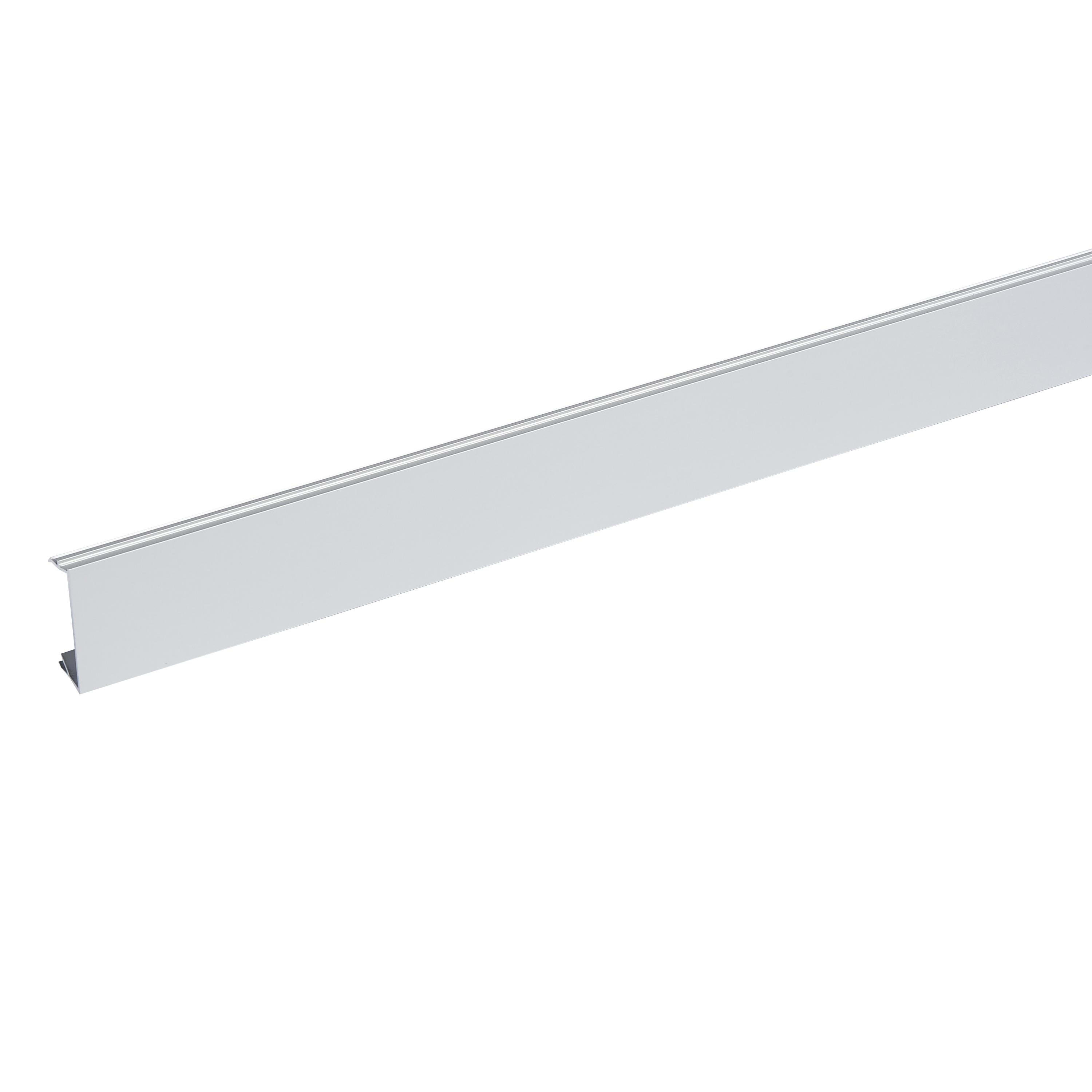 LEGRAND - Tapa de an. 45 para canal DLP Aluminio de clipaje directo 50 x 85 / 50 x 130 - 2 m