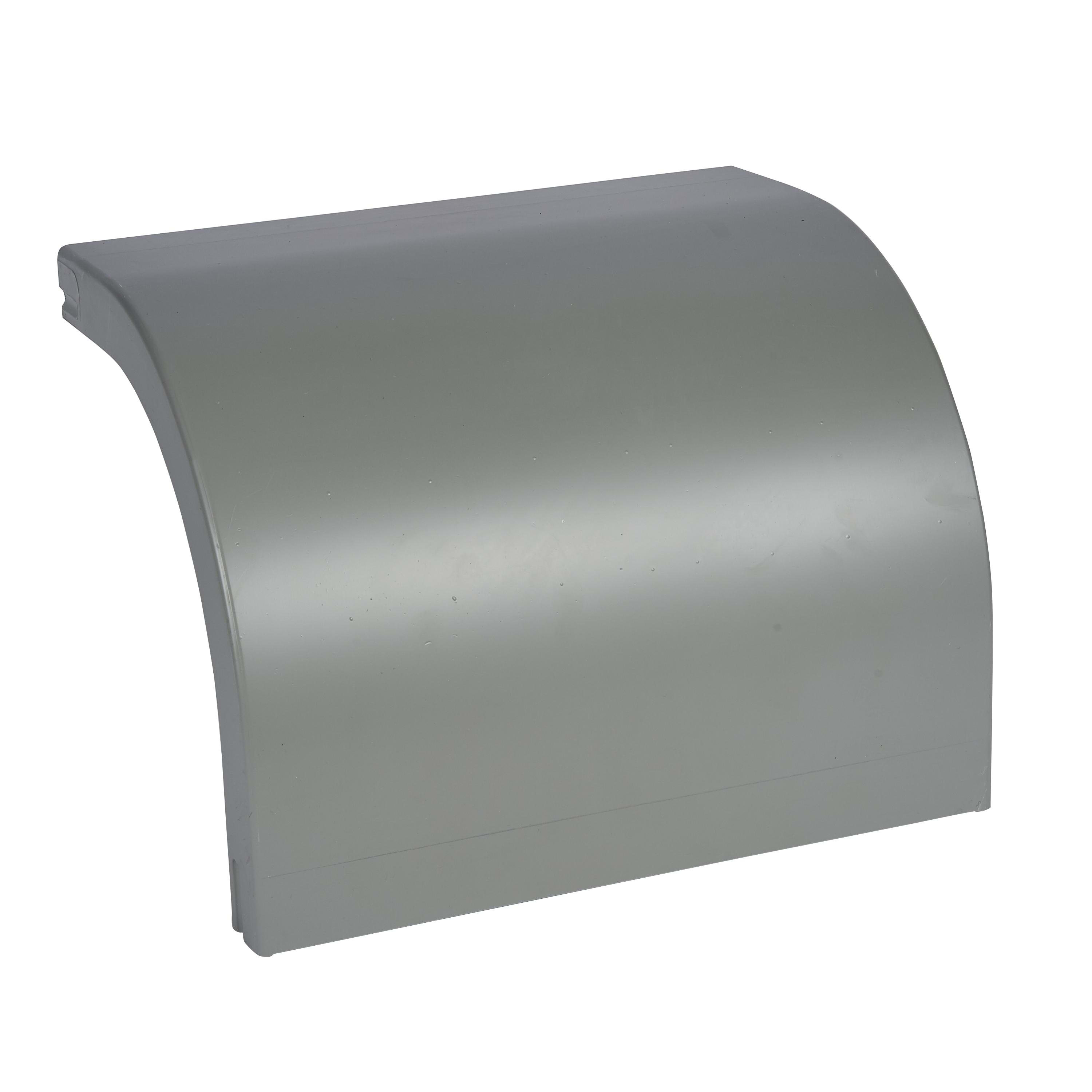 LEGRAND - Ángulo convexo con tapa OMEGA - 400x50- Gris RAL 7030