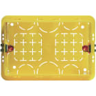 BTICINO - Caja de empotrar para albañilería Bticino. 3 módulos. Rectangular. Profundidad 50mm