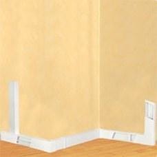 LEGRAND - Canal de distribución EUROQUINT 40x60 - 2 compartimentos - 2 mts - Blanco