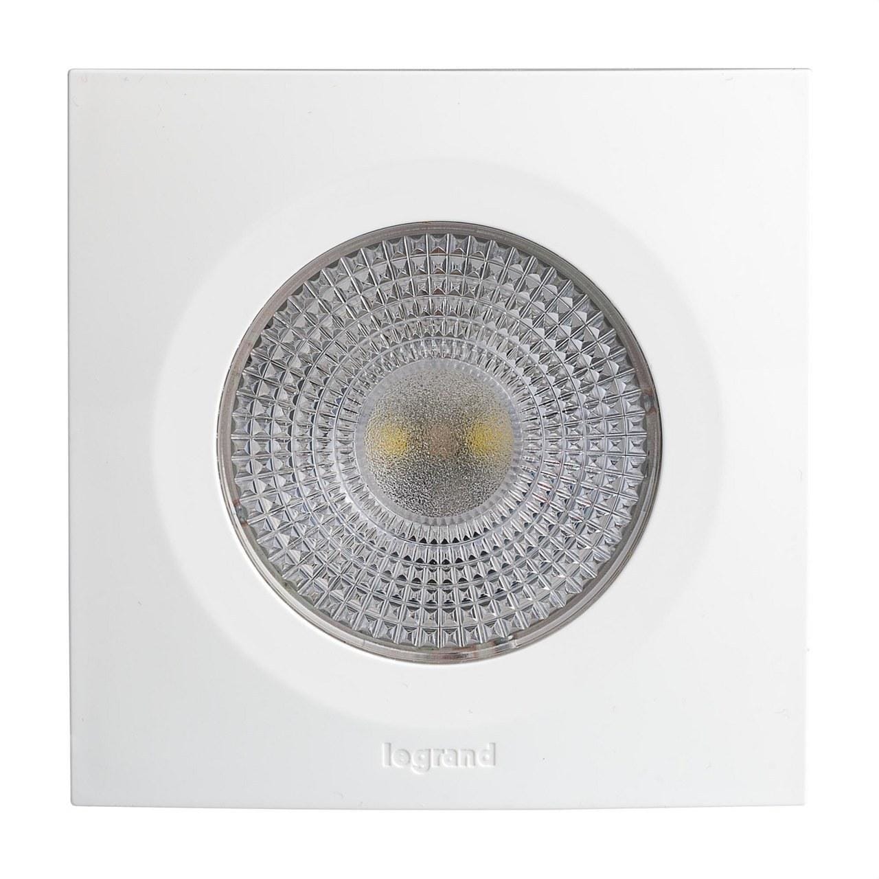 LEGRAND - Piloto de balizado BASIC - cuadrado - Blanco