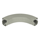 LEGRAND - Ángulo plano con tapa OMEGA - 75x50- Gris RAL 7030
