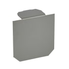 LEGRAND - Tapa final con tapa OMEGA - 75x75- Gris RAL 7030