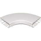 LEGRAND - Ángulo plano con tapa OMEGA - 100x75- Gris RAL 7030