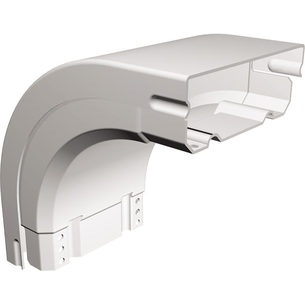 LEGRAND - Ángulo convexo con tapa OMEGA - 100x75- Gris RAL 7030