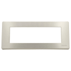 BTICINO - Placa embellecedora Magic de color oxidal de 6 módulos