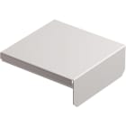 LEGRAND - Tapa final con tapa OMEGA - 200x75- Gris RAL 7030