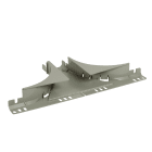 LEGRAND - Derivación en T con tapa OMEGA - 75x50/75- Gris RAL 7030
