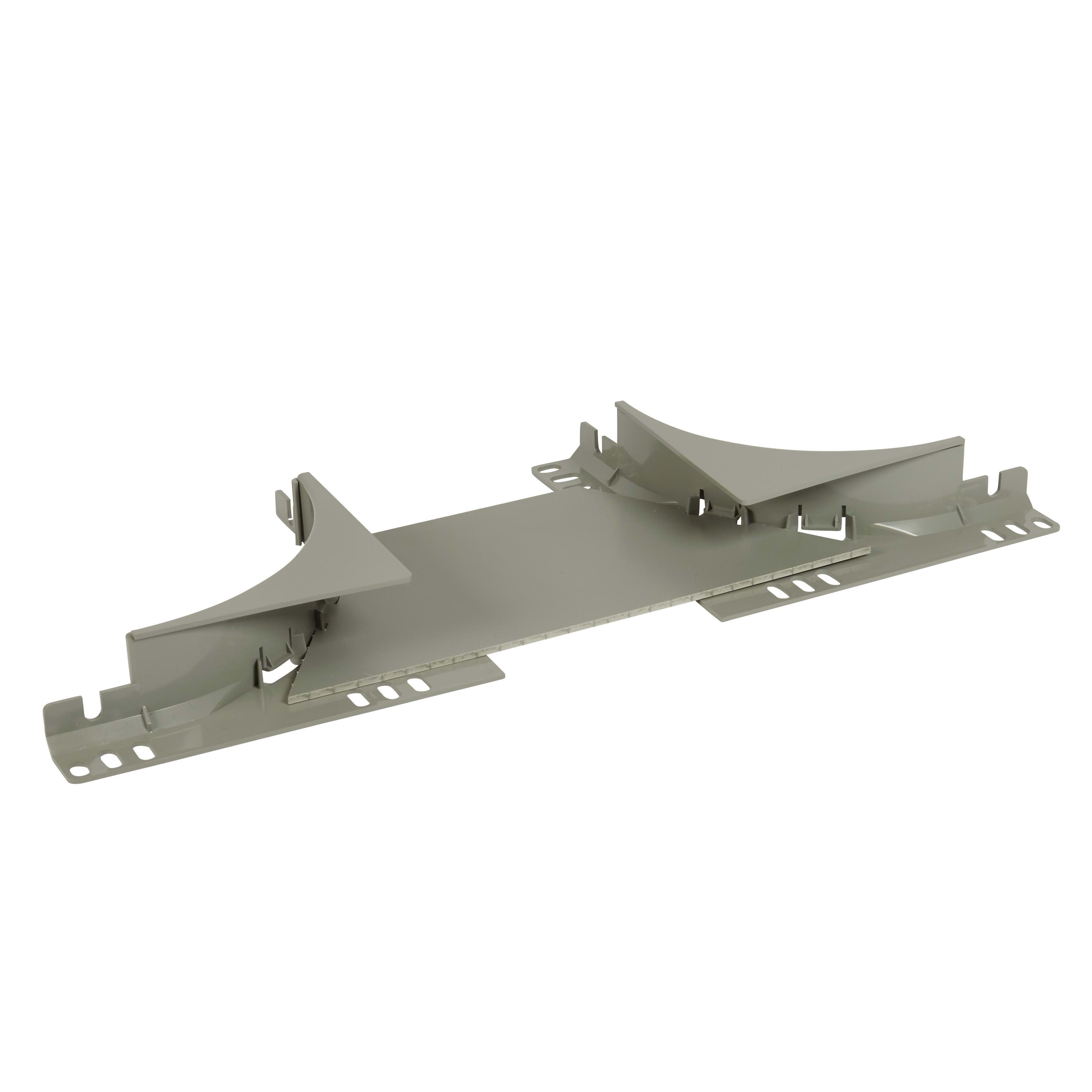 LEGRAND - Derivación en T con tapa OMEGA - 200x50/75- Gris RAL 7030