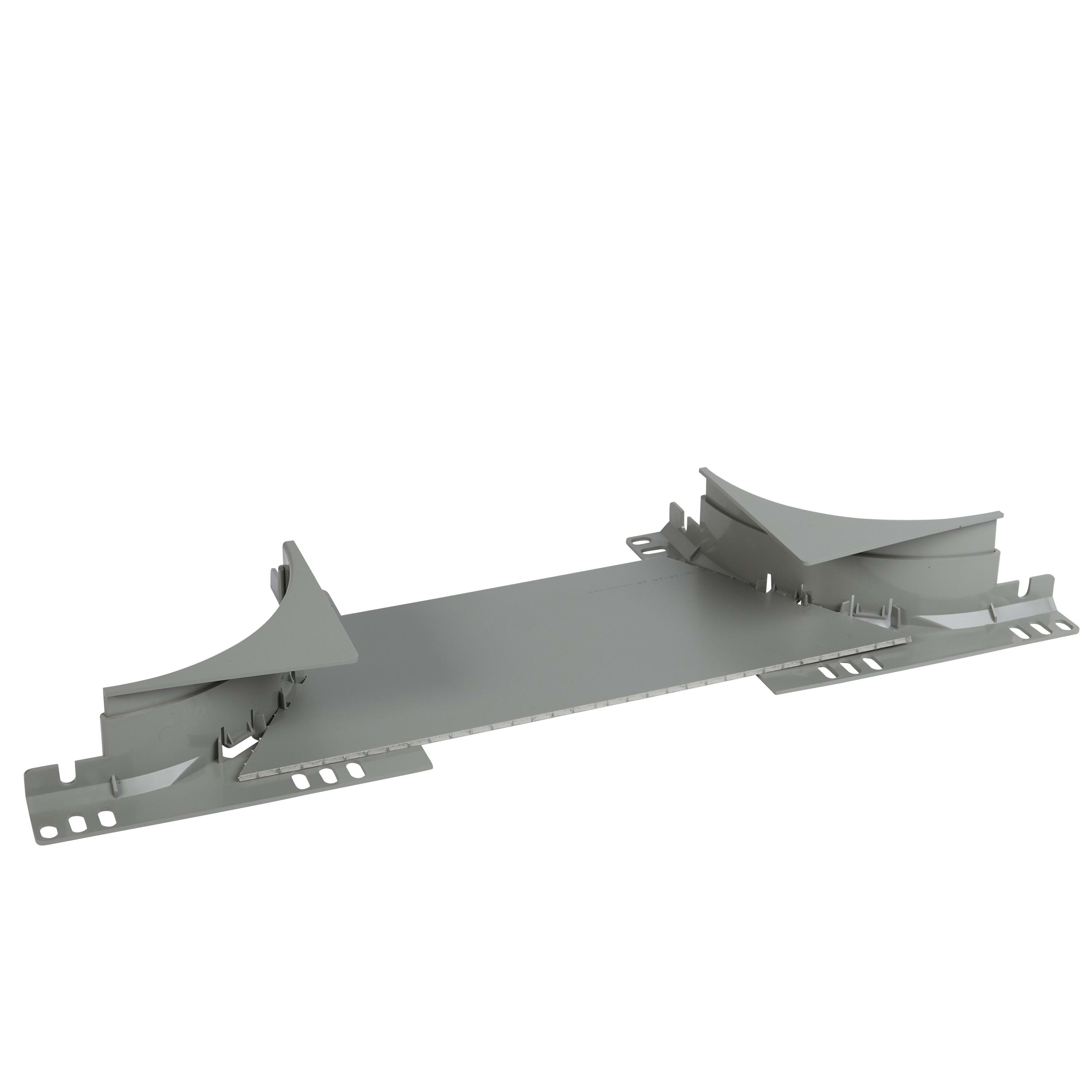 LEGRAND - Derivación en T con tapa OMEGA - 300x50/75- Gris RAL 7030