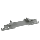 LEGRAND - Derivación en T con tapa OMEGA - 300x50/75- Gris RAL 7030