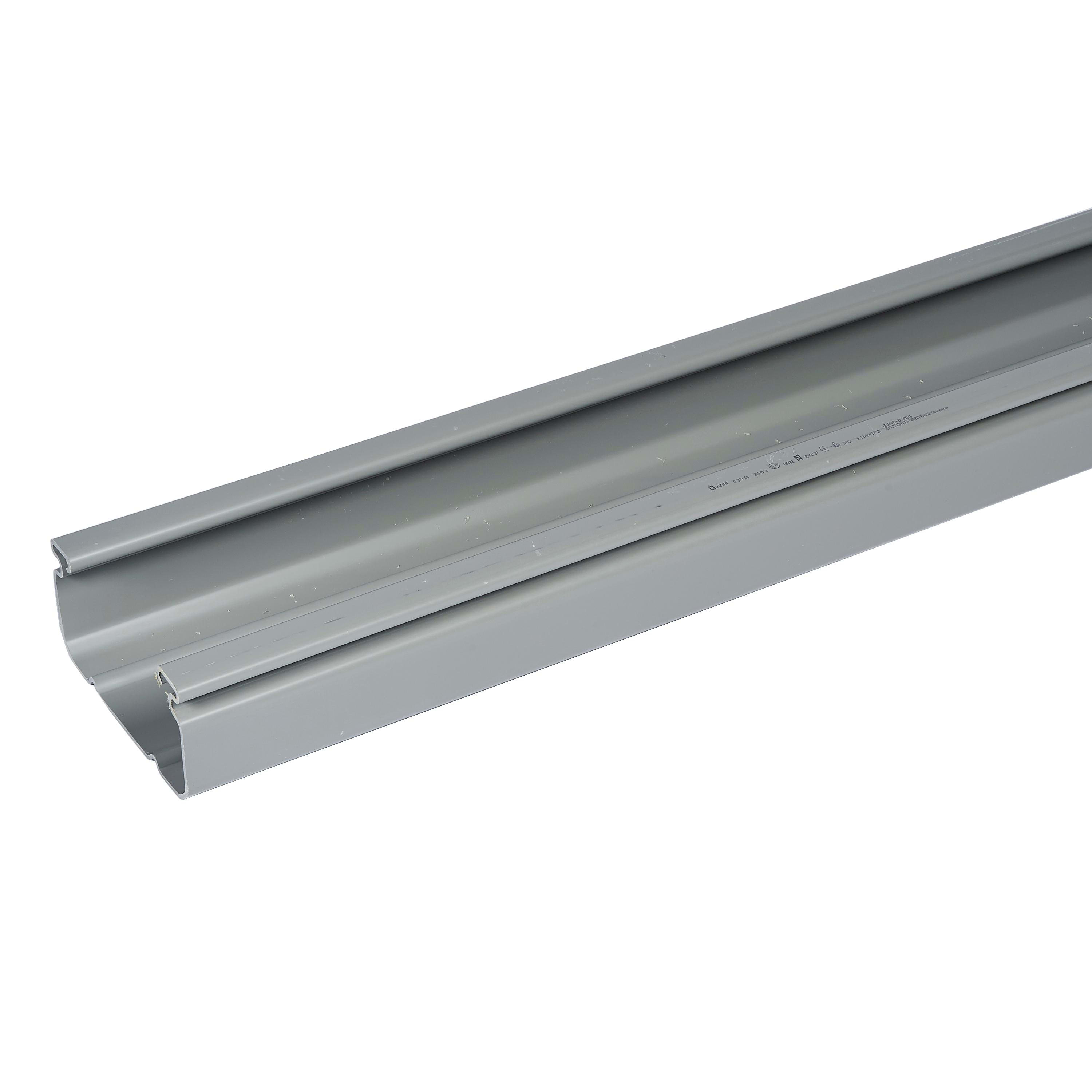 LEGRAND - Bandeja portacables OMEGA - 200x100 - Lisa - 3 mt - Gris RAL7030