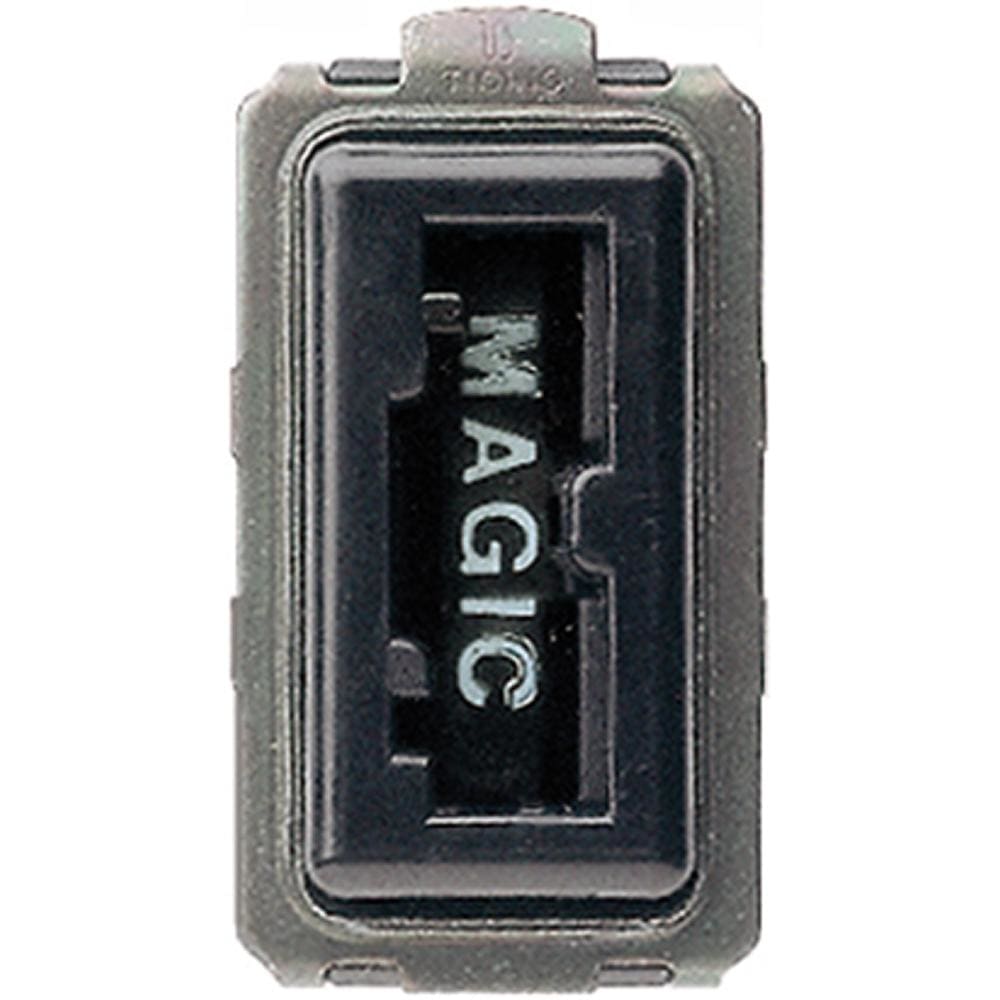 BTICINO - Base de seguridad 2P+T Magic - 16A/230V - 1 módulo - Marfil